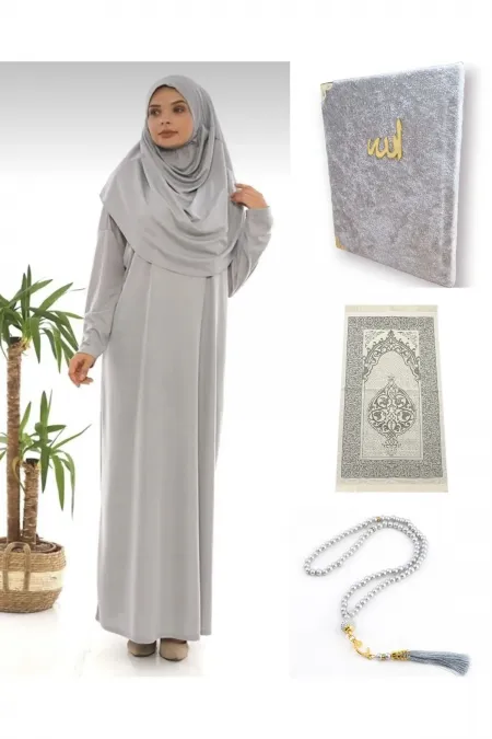 Namaz Seti Namaz Elbisesi Seccade Inci Tesbih Yasin