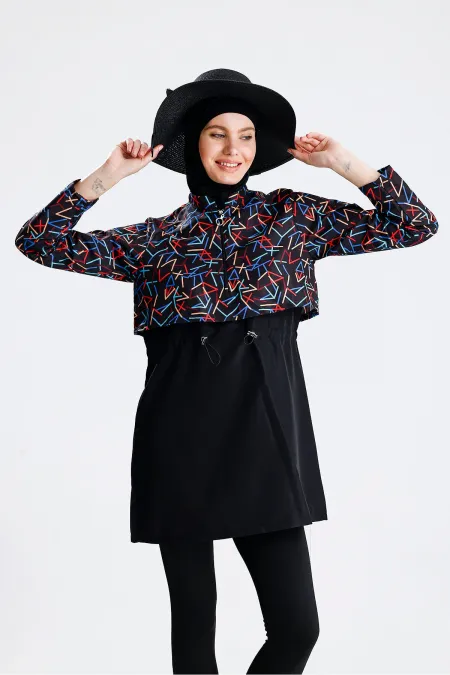 Maillot de bain une pièce imperméable et couvrant