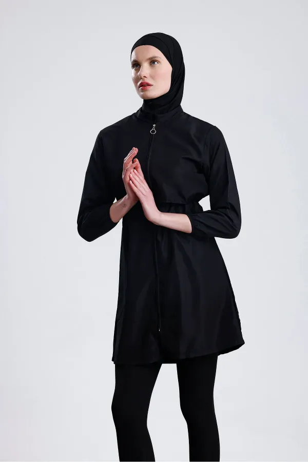 Kapaklı Su İticili Paraşüt Tesettür Mayo