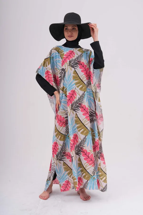Pareo Fully Covered Hijab Swimsuit Made of Lycra Fabric