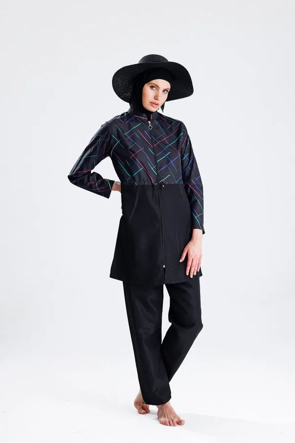 Maillot de bain parachute imperméable et discret avec lumière.