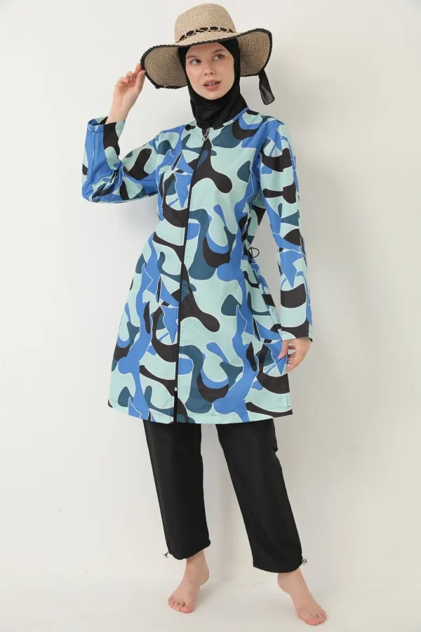 Maillot de bain hijab intégral Parachute