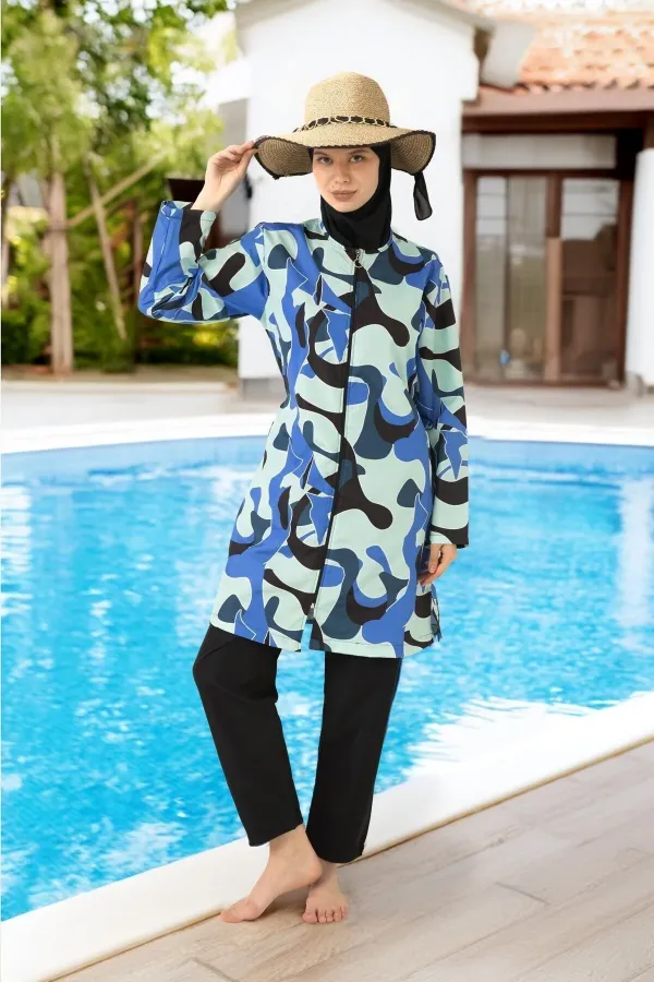 Maillot de bain hijab intégral Parachute