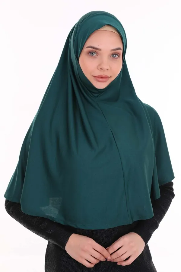 Tapis de prière pratique, Jersey, vert émeraude