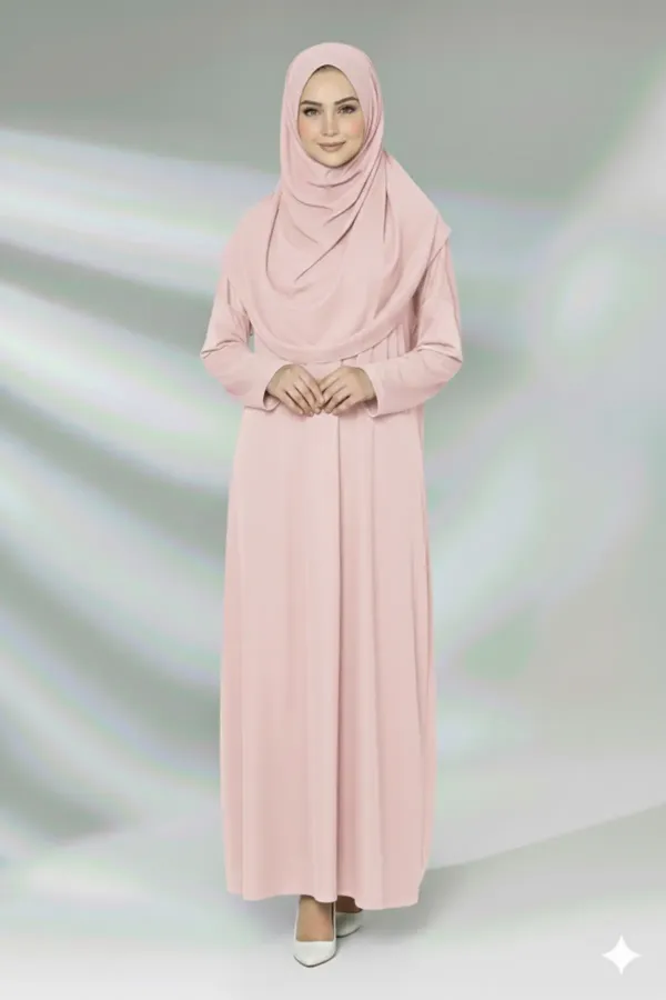 Vêtement de prière une pièce, longueur intégrale.