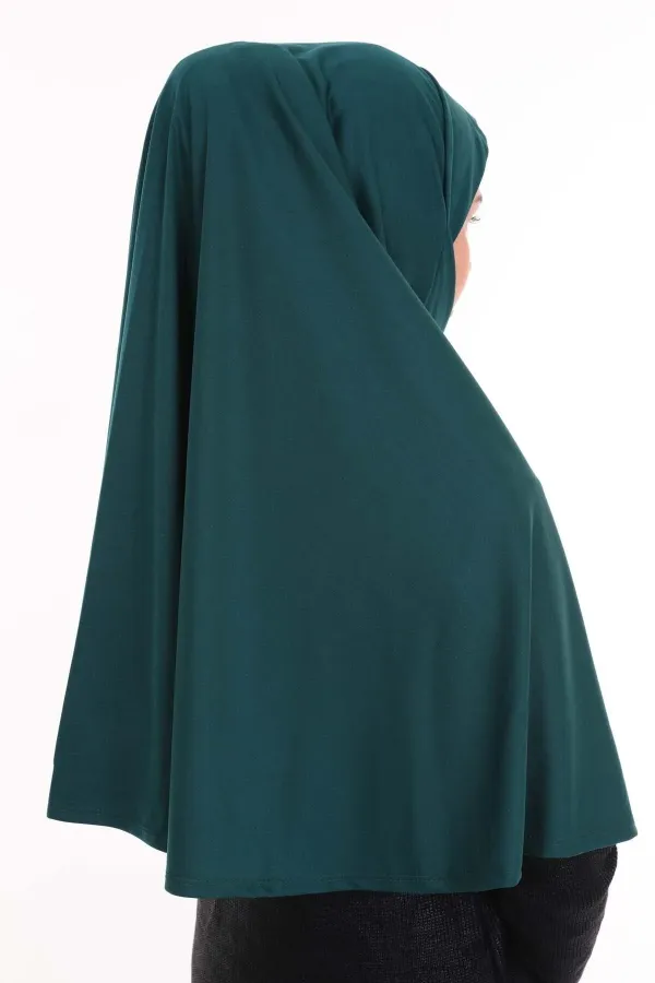 Tapis de prière pratique, Jersey, vert émeraude