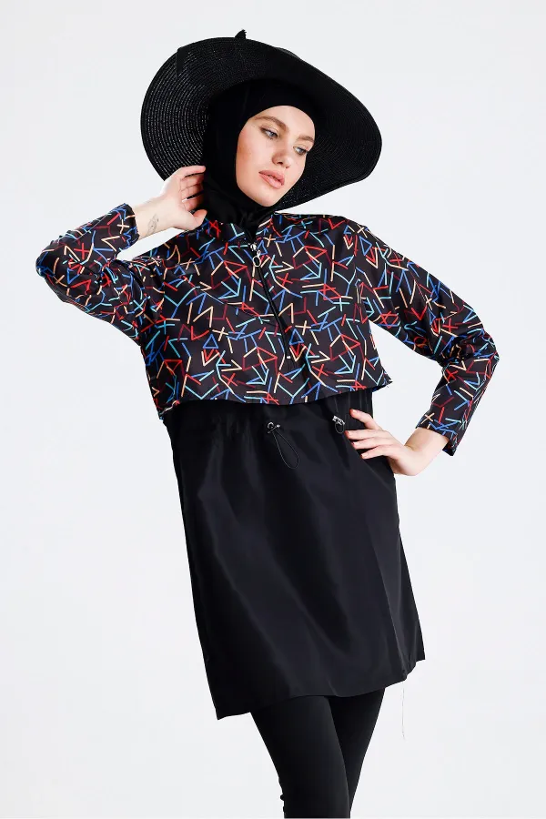 Maillot de bain une pièce imperméable et couvrant