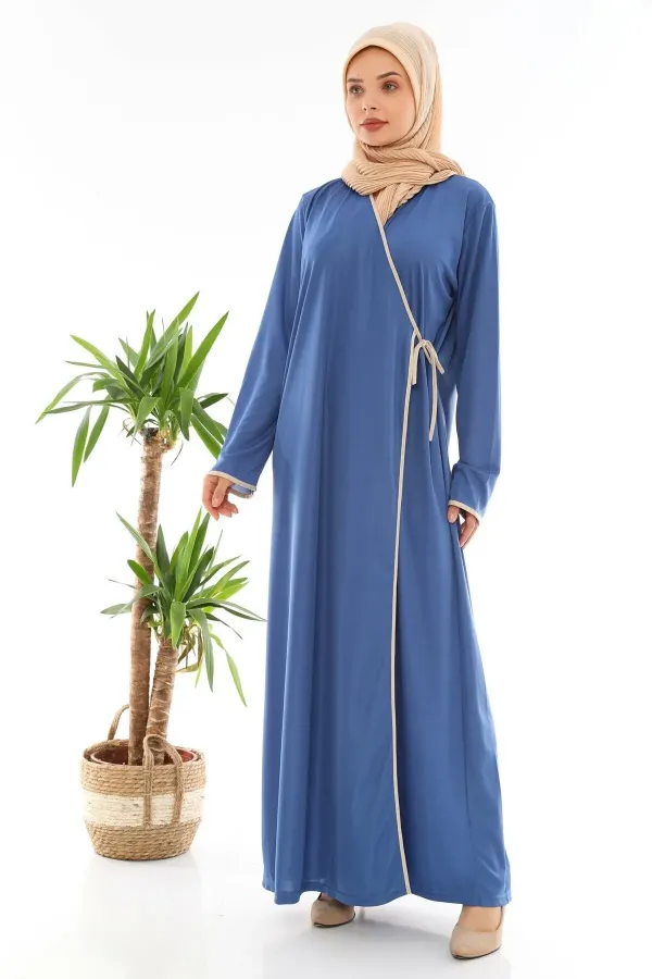 Yandan Bağlamalı Namaz Elbisesi