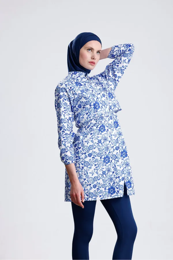 Kapaklı Su İticili Paraşüt Tesettür Mayo