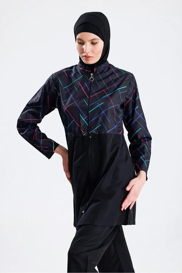 Maillot de bain parachute imperméable et discret avec lumière.