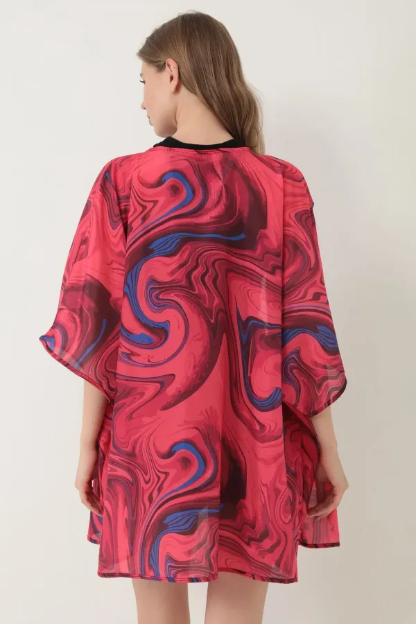 Pareo Beach Dress Kimono Patterned
