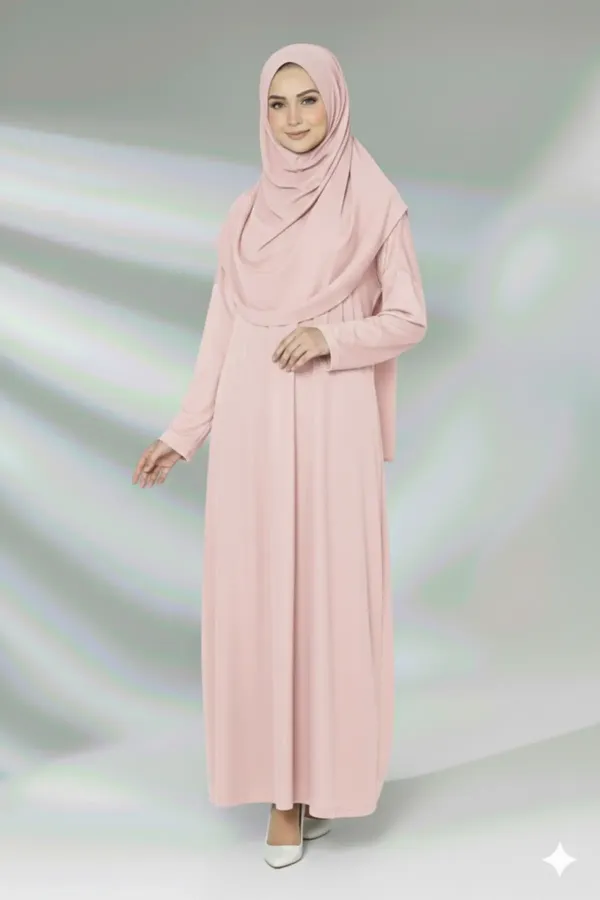 Vêtement de prière une pièce, longueur intégrale.