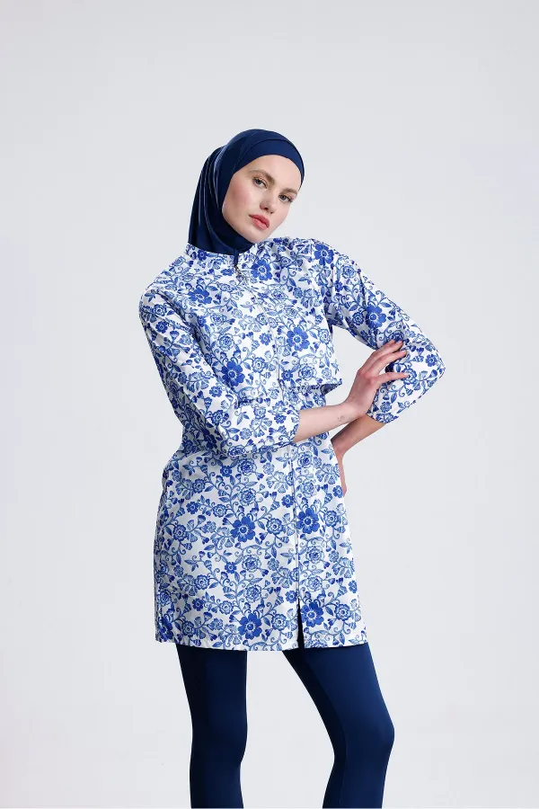 Kapaklı Su İticili Paraşüt Tesettür Mayo