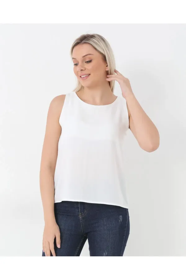 SIFIR KOL AYROBİN BLUZ