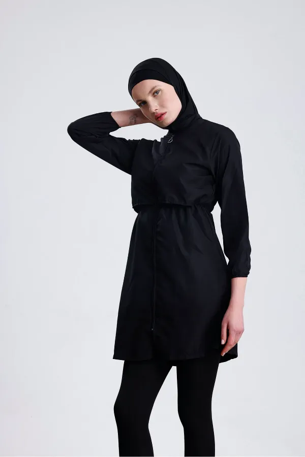 Kapaklı Su İticili Paraşüt Tesettür Mayo