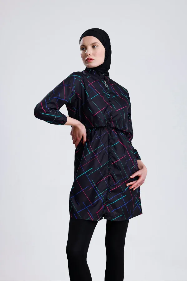 Kapaklı Su İticili Paraşüt Tesettür Mayo