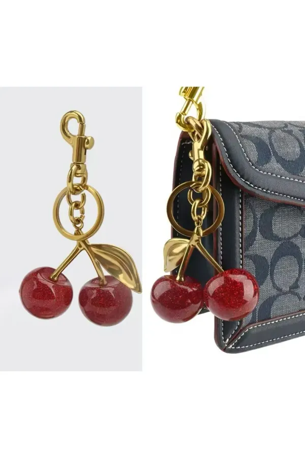 Kiraz Çanta Chram Anahtarlık