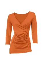 3/4 Sleeve T-Shirt - Orange