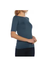 T-shirt basique - Bleu foncé