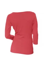 3/4 Sleeve T-Shirt - Pomegranate Flower