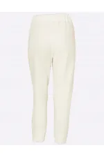 Pantolon - Ekru