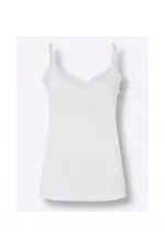 Dantelli Atlet - Beyaz