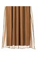 İpek Etek - Kahverengi