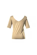 T-shirt basique - Camel