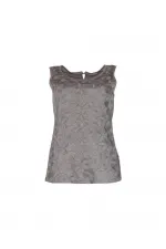 Danteli Kolsuz Bluz - Vizon