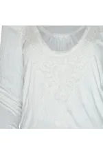 Dantelli Bluz - Ekru