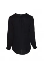 Chemisier à sequins - Noir