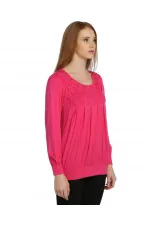 Long Sleeve T-Shirt - Pink