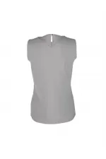 Danteli Kolsuz Bluz - Gri