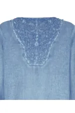 Lace Tunic - Blue