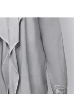 Kolu Payetli Hırka - Gri