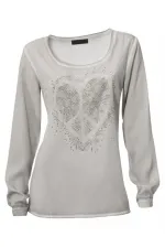 Taş İşlemeli Bluz - Taş