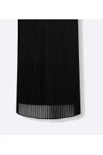 Sweat-Şifon Ebise - Siyah