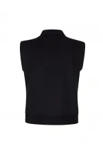 Kolsuz Sweatshirt - Siyah