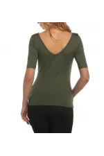 Basic Tişört - Zeytin Yeşili