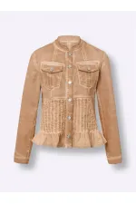 Ceket - Camel