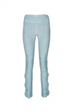 Skinny Dantel Pantolon - Açık Mavi