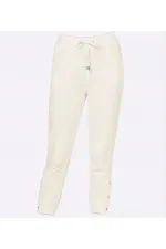 Pantolon - Ekru