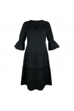 Dantelli Elbise - Lacivert