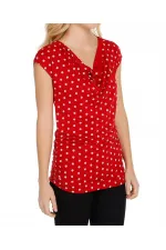 Çift Taraflı Tişört - Kırmızı