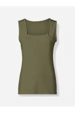 Basic Tişört - Zeytin Yeşili