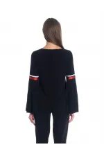 T-shirt à manches longues - Noir