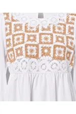 Dantelli Bluz - Ekru
