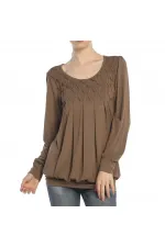 Long Sleeve T-Shirt - Mink