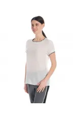 Casual İpek Bluz - Beyaz