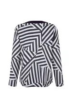 Çizgili Bluz - Çizgili